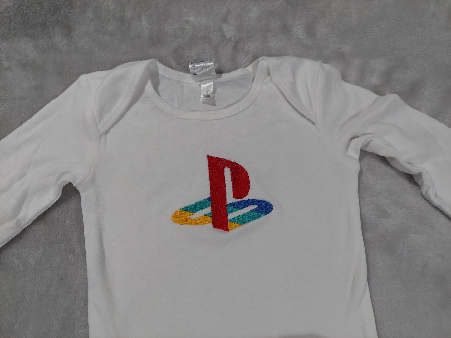 Playstation Embroidered Baby Bodysuit