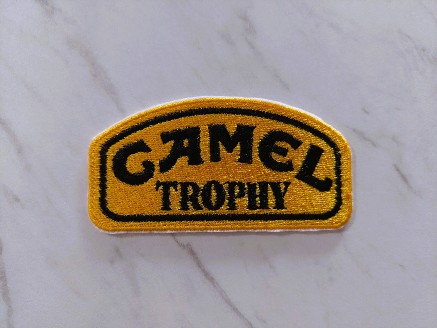 Camel Trophy Iron-on/Sew-on Embroidered Patch