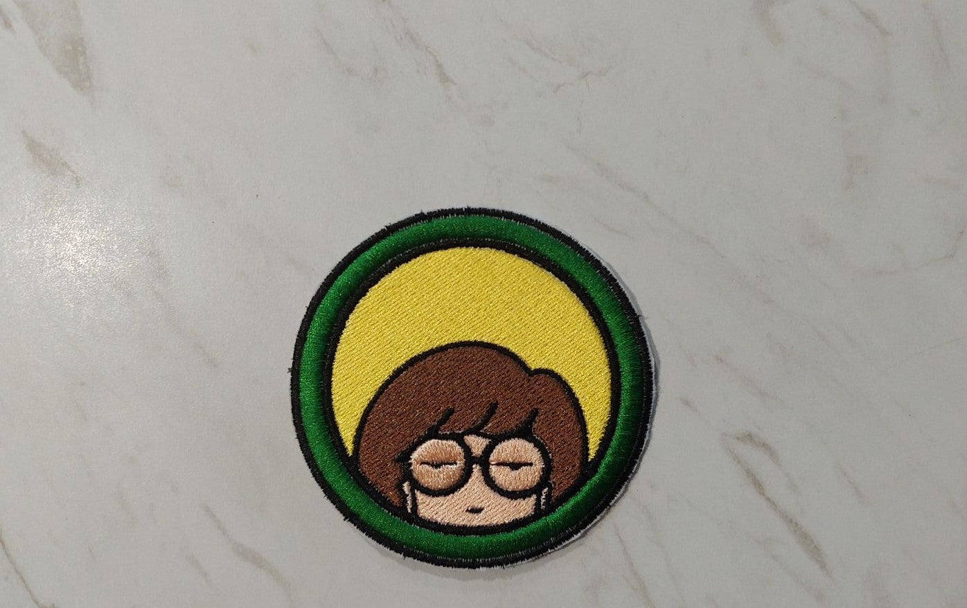 Daria Head Iron-on/Sew-on Embroidered Patch