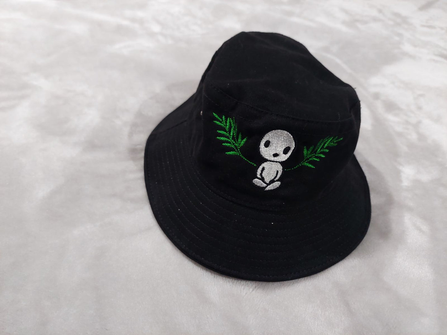 Tree Spirit Embroidered Bucket Hat
