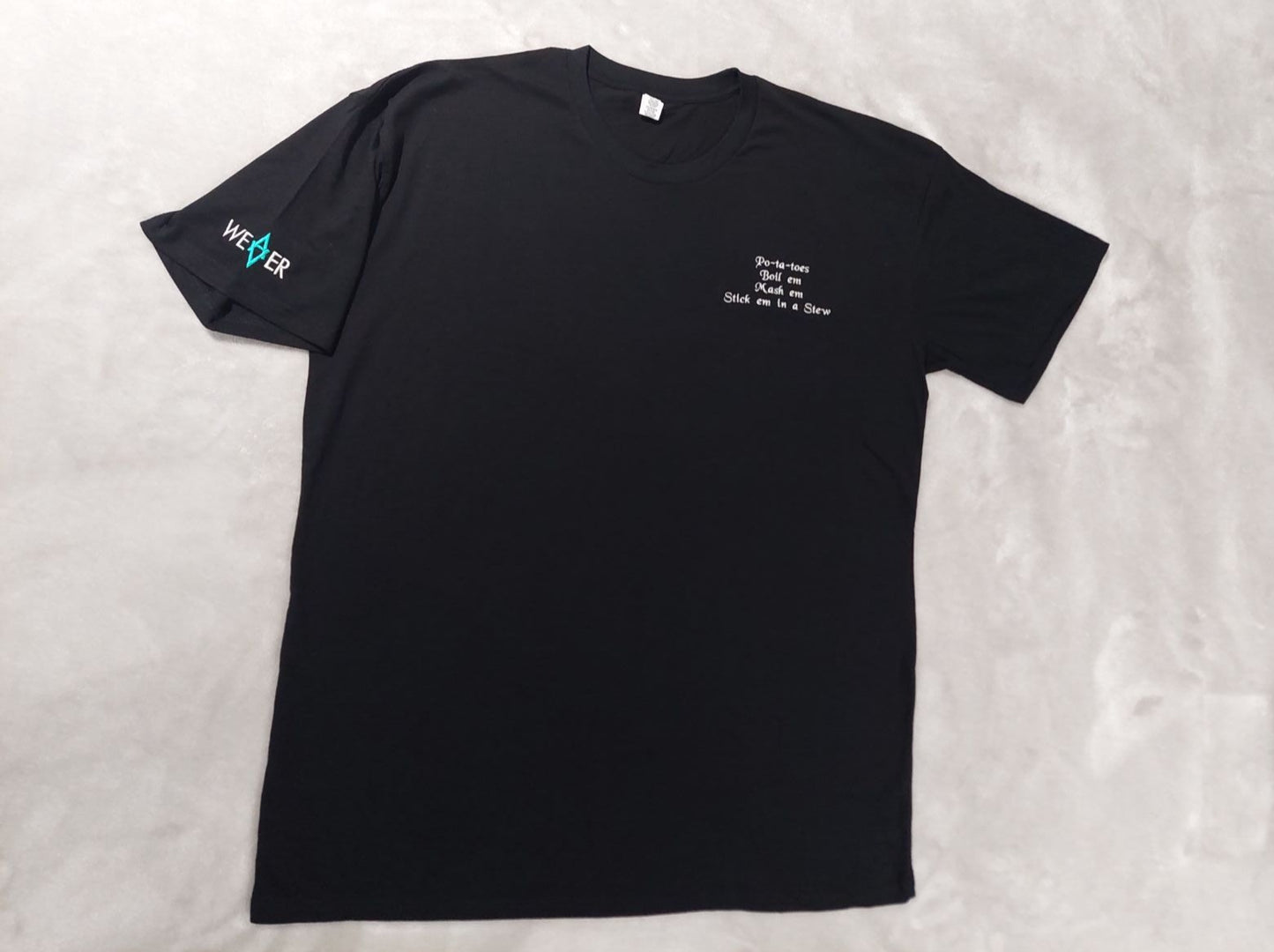 Po-Ta-Toes! Embroidered T Shirt