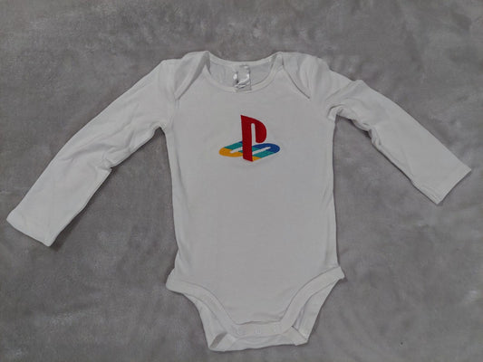 Playstation Embroidered Baby Bodysuit