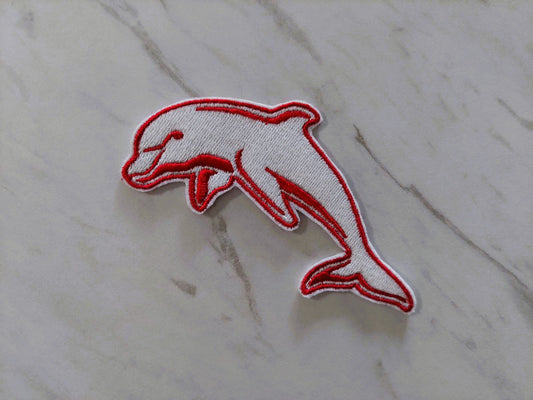 Dolphins Iron-on/Sew-on Embroidered Patch
