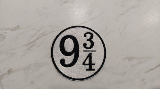 Platform 9 and 3 Quarters Iron-on/Sew-on Embroidered Patch