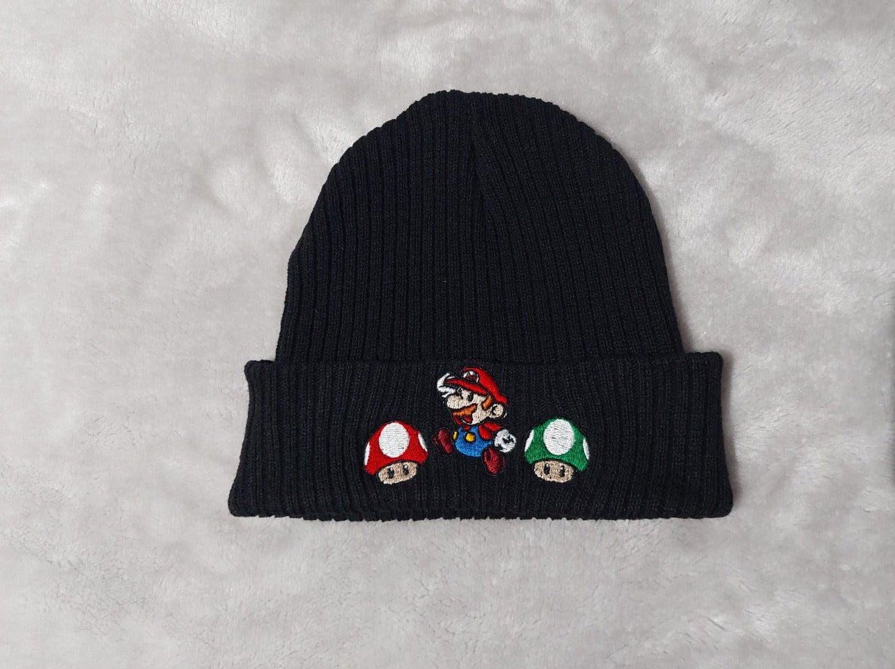 Mario Embroidered Beanie