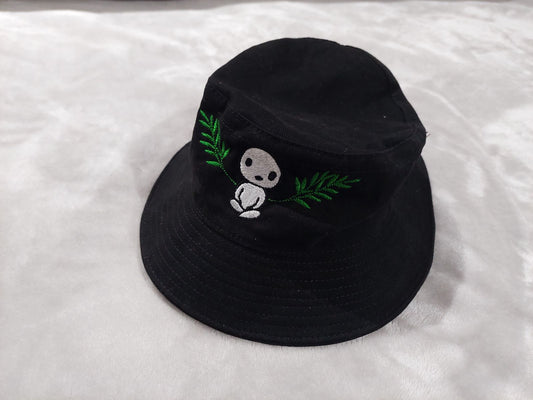Tree Spirit Embroidered Bucket Hat
