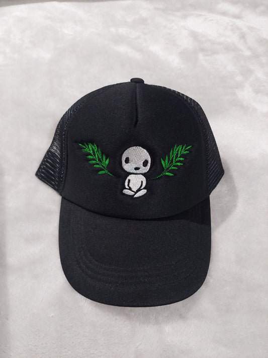 Tree Spirit Embroidered Trucker Cap